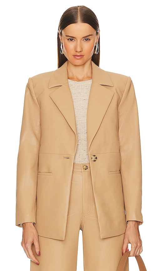 Song of Style Shilo Blazer in Fawn Brown