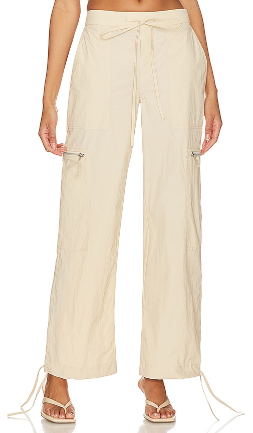 Shop Song Of Style Milo Cargo Pant In Beige