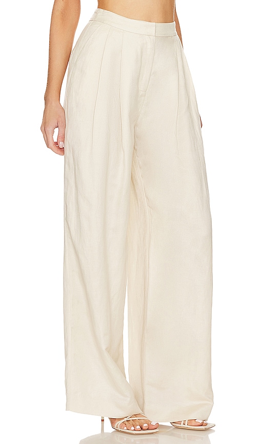 Shop Song Of Style Yara Pant In Natural Beige