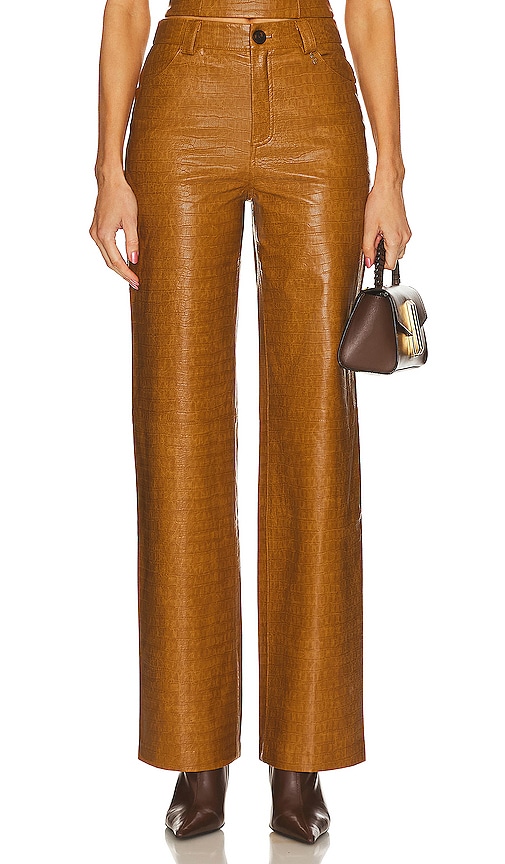 Song Of Style Marlon Pant In Russet Brown