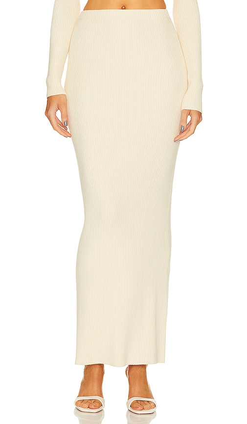 Song Of Style Amiel Maxi Skirt In Ivory