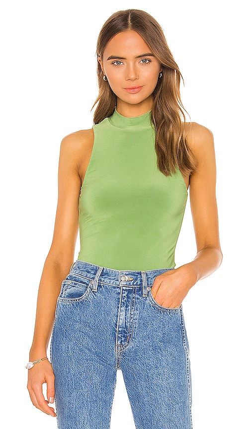Song Of Style Crawford Top In Moss Green