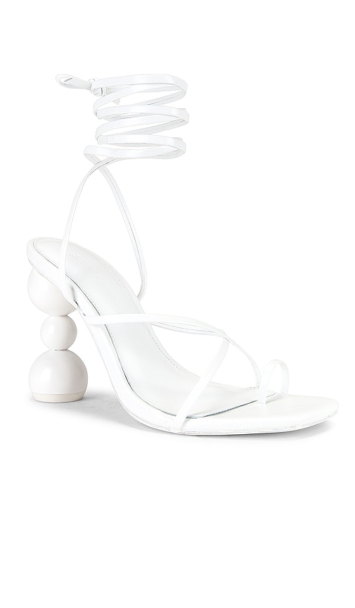revolve white heels