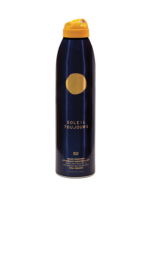 Soleil Toujours Clean Conscious Antioxidant Sunscreen Mist SPF 50 in Beauty: NA.