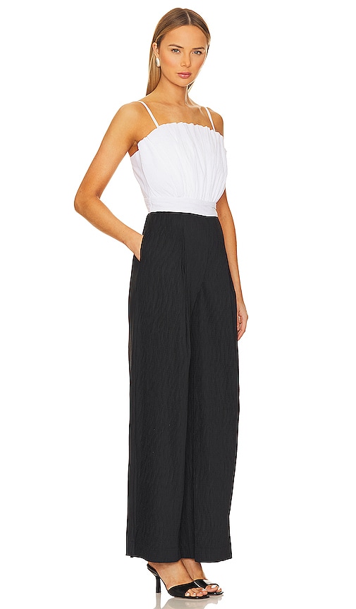 Shop Sovere / According Jumpsuit In Black And White
