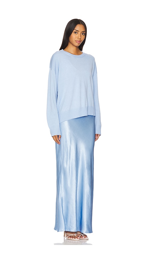  Sovere Combo Slip Dress Aus Strick Rhyme In Baby Blue. Größe M. Also In L. 