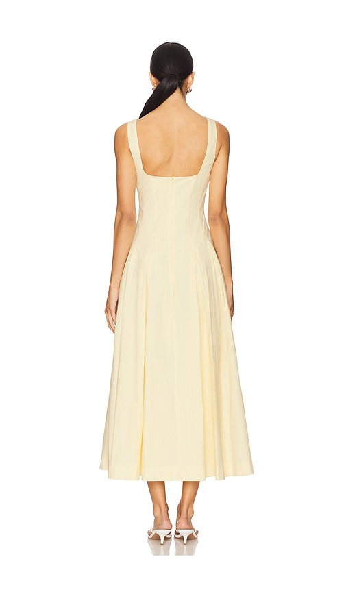  Sovere Midi-kleid Reprive In Yellow. Größe S. Also In Xs, M. 