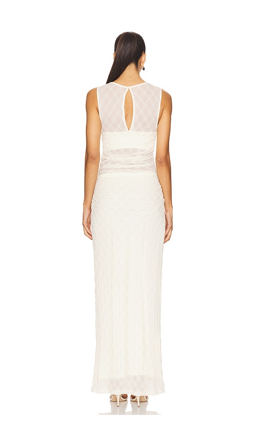  Sovere Kleid Mit Wasserfallkragen Love In Cream. Größe M. Also In Xl. 