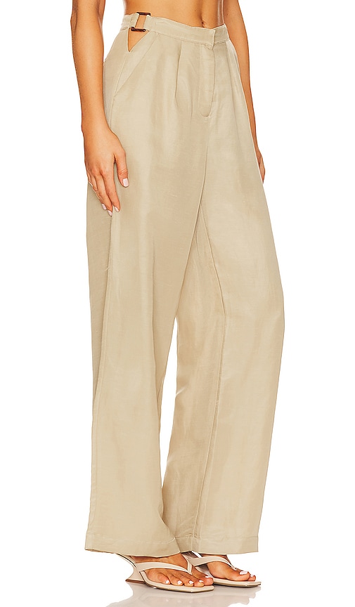 Shop Sovere / Faraway Pant In Beige