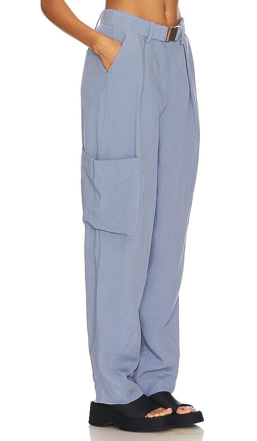 Shop Sovere / Nouvelle Cargo Pant In Blue