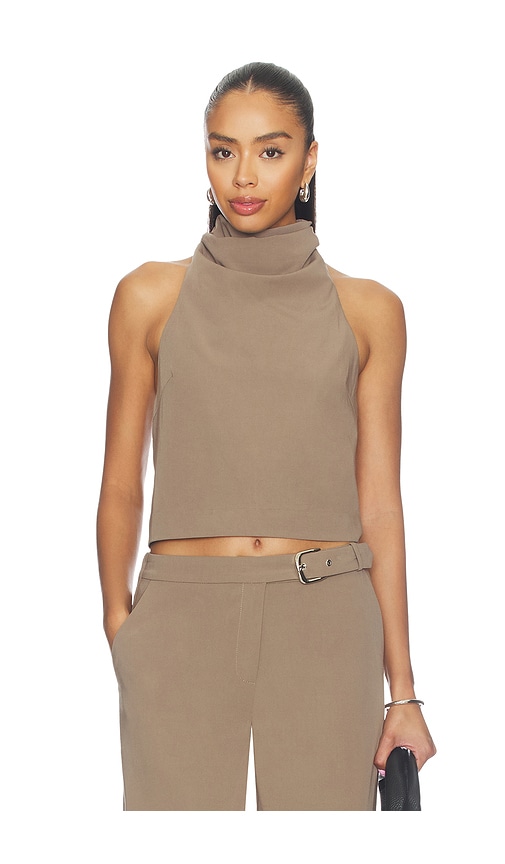 Amorey Top by SOVERE Studio in Dune