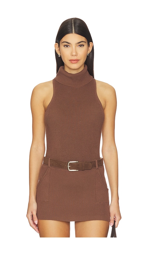 Sovere / Elsa Knit Top In Brown
