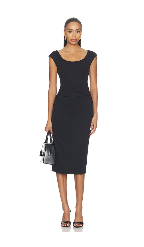 casual black jersey dress Women's Black Jersey Dresses