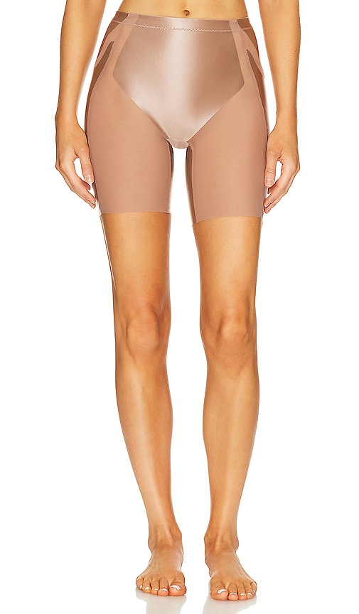 SPANX Booty Lifting Short in Cafe Au Lait