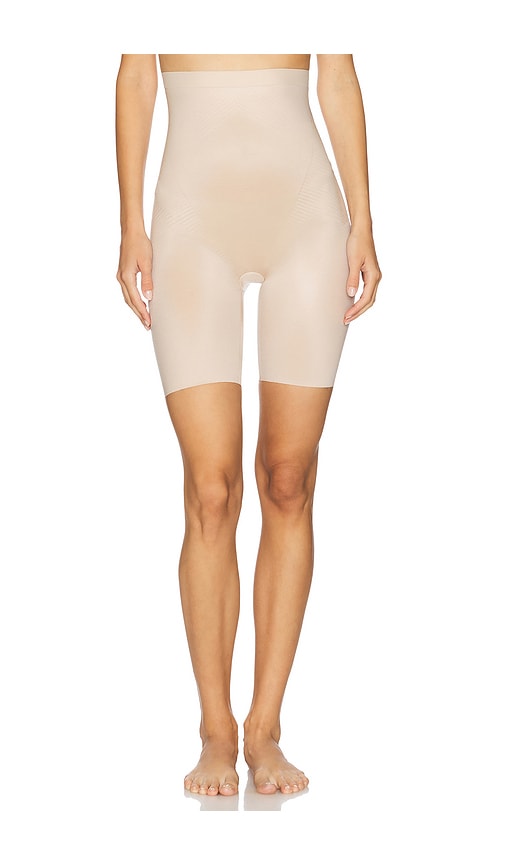 Spanxshape Invisible High Waisted Short in Beige. - size S (also in L, XS)