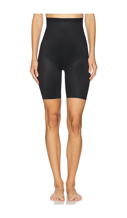 Spanxshape Invisible High Waisted Short in Black. - size XL (also in L, M, S, XS)