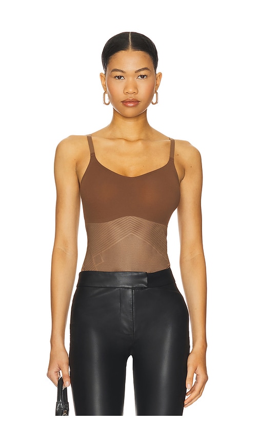 SPANX SPANXSHAPE INVISIBLE CAMI THONG BODYSUIT