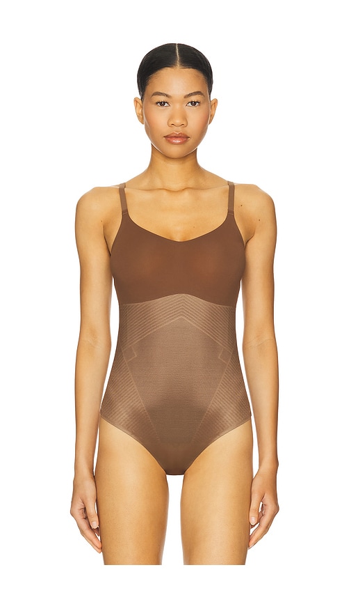 SPANX SPANXSHAPE INVISIBLE CAMI THONG BODYSUIT