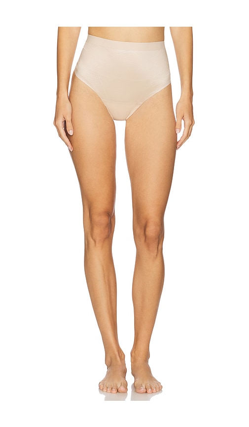 Invisible Thong in Beige,Nude. - size XL (also in XS)