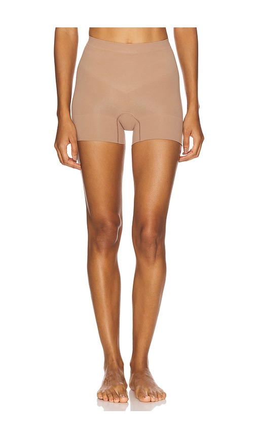 Spanxsculpt Seamless Power Shorty in Taupe. - size XL (also in L, M, S)