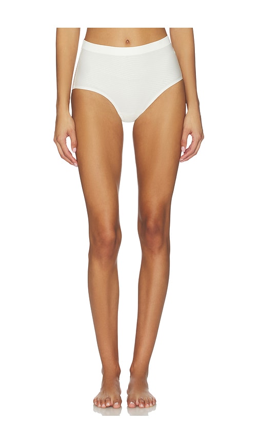 Spanx Shape Invisible Supima Cotton Brief In White