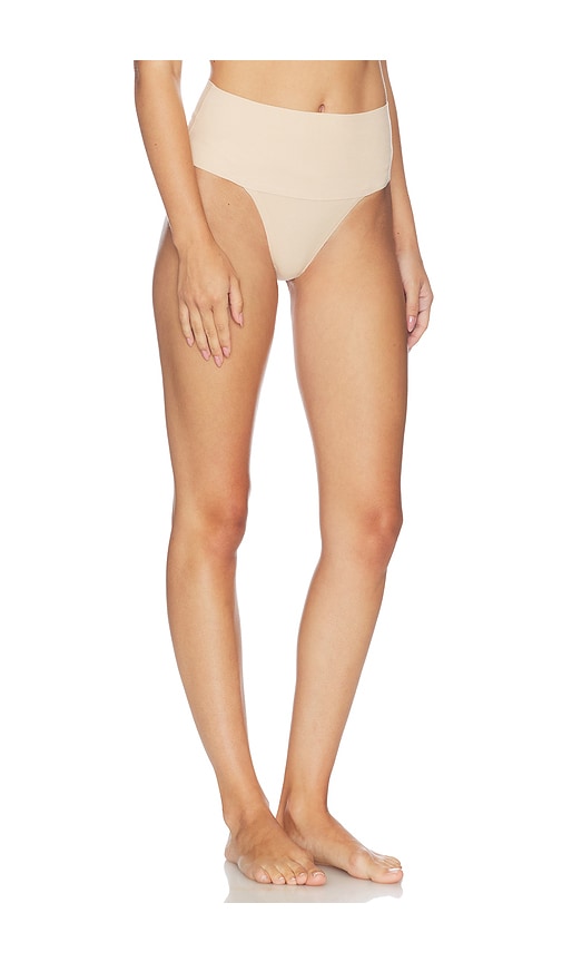 SPANX Supersmooth Undie-tectable Cotton Thong | Thumbnail 2