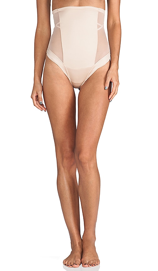 SPANX Oh My Posh! High-Waisted Thong Natural