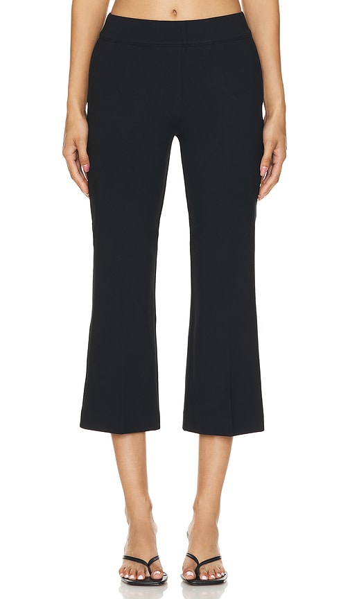 Shop Spanx The Perfect Pant Kick Flare Petite In 古典黑