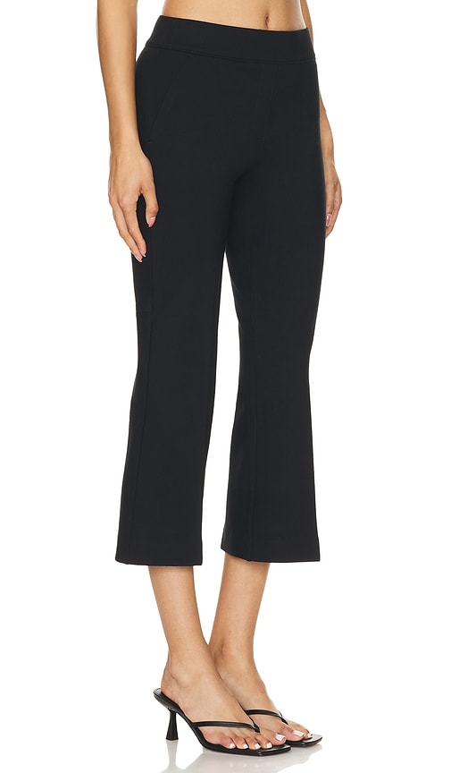 Shop Spanx The Perfect Pant Kick Flare Petite In 古典黑