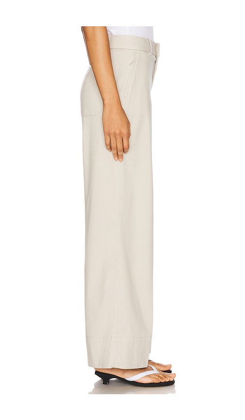 Spanx Verkürzte Hose Stretch Twill In Ivory. Größe L. Also In Xs. 
