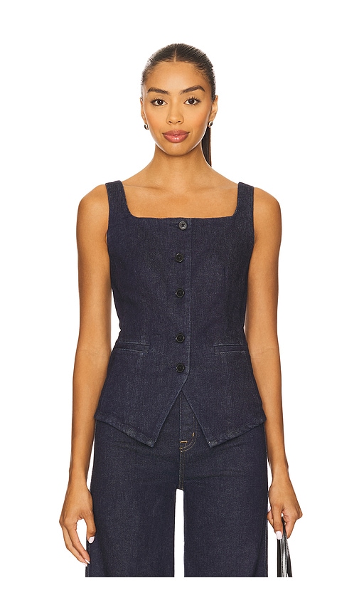 Denim Vest in Blue. - size M (also in S, XL, XS) - SPANX - Modalova