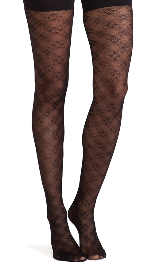 SPANX Arm Tights Fishnet Floral & Reviews