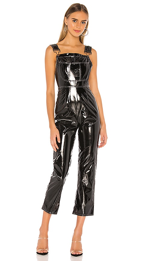 Molly Faux Leather Overall