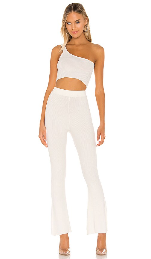 revolve white two piece set