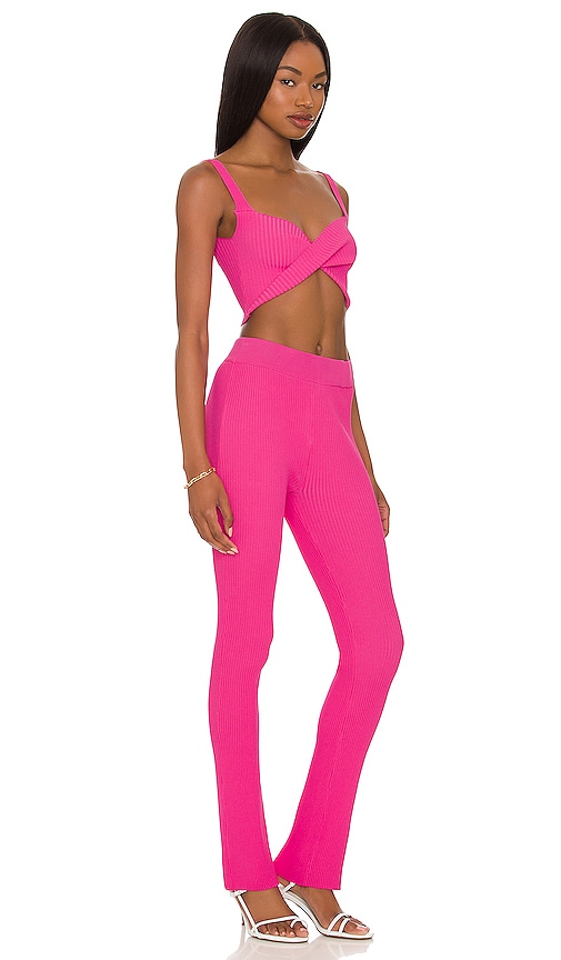 Shop Superdown Kourtney Pant Set In Pink