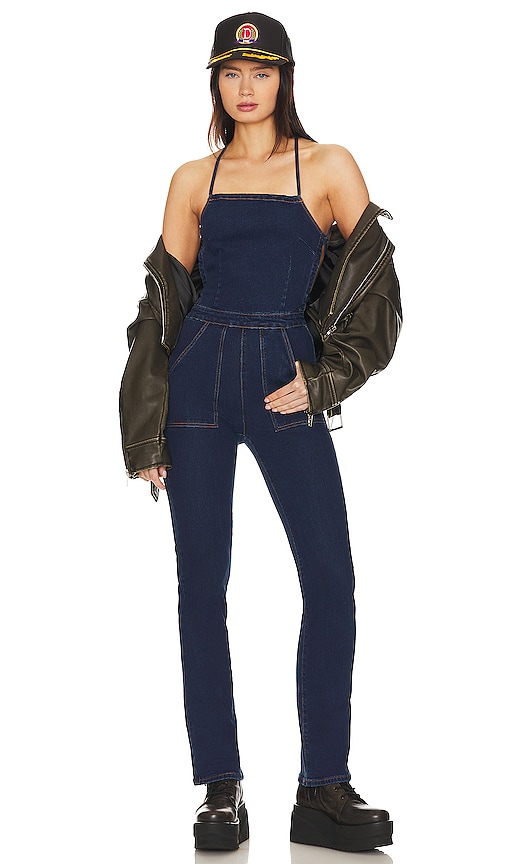 Buy Women Jeans Jumpsuit Long Pants Slim Button Down Jumpsuit Short Sleeve  Tops One Piece Denim Jumpsuit Romper (Small,Blue) at Amazon.in