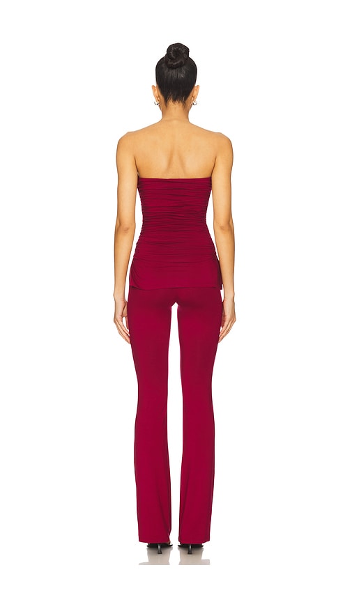  Superdown Hotpants-set Annalise In Burgundy. Größe Xs. Also In S. 