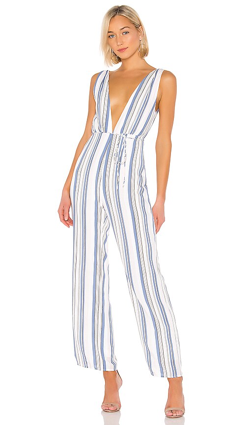 gloria deep v jumpsuit