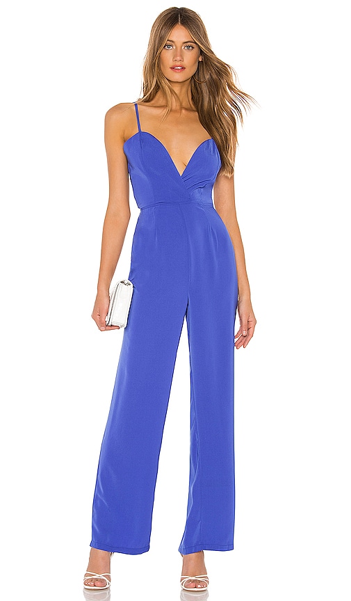 jumpsuit cobalt blue