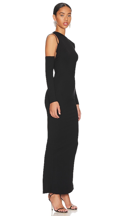  Superdown Margo Open Back Gown In Black. Size S. Also In Xs, M, L. 