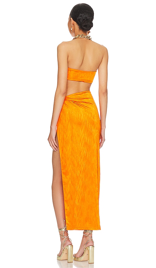  Superdown Rock-set Karolyna In Orange. Größe S. Also In Xs, Xxs, M, L, Xl. 