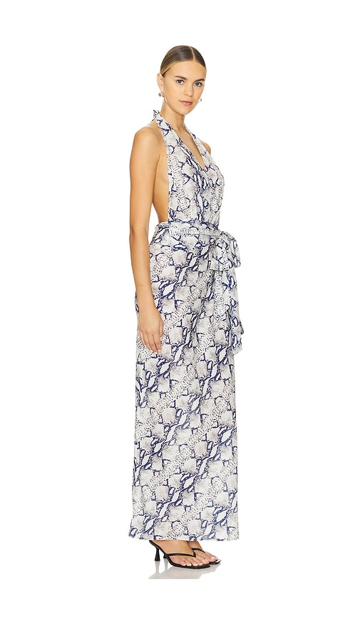 Shop Superdown Cynthia Maxi Dress In Snake Multi