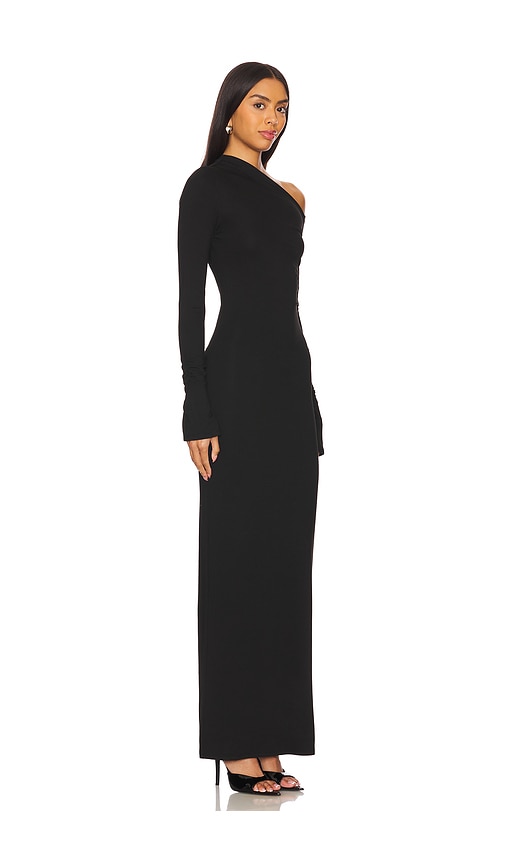 Super Down Advice Maxi Dress In 블랙