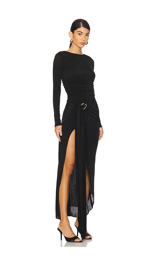Superdown Camryn Maxi Dress In 블랙