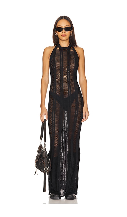 Superdown Micayla Maxi Dress In 黑色