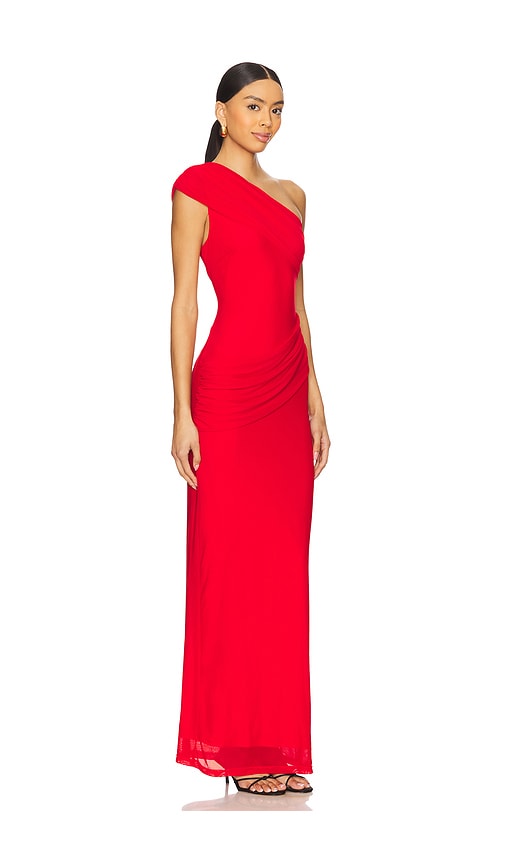 Superdown Fleur Maxi Dress In 红色