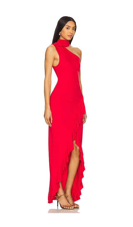 Superdown Sardina Maxi Dress In Red