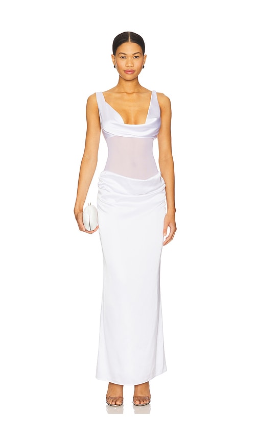 Astri Maxi Dress in White. - size XS (also in L, M, S, XL, XXS)