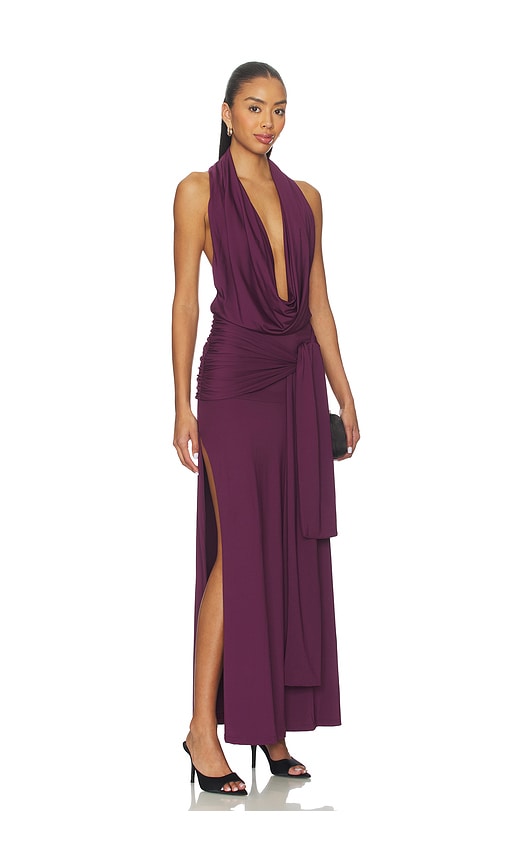Superdown Arwen Maxi Dress In Purple