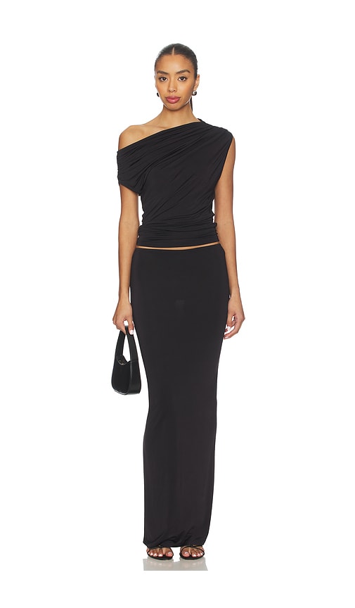 Superdown Morgana Skirt Set In Black